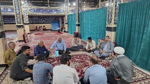 مسجد و تکیه امام رضا - شهرستان جیرفت کرمان - بلوار بهشت زهرا - تصویر 1