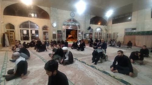 مسجد شبانه روزی قبا پردیسان_آقای اصفهانی_قم،_امام صادق