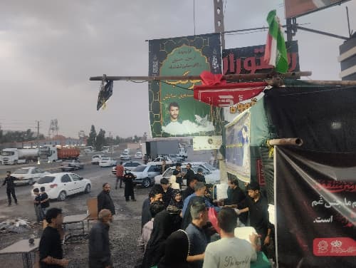 موکب شهیدصادقی _ قم _ بزرگراه اراک - تصویر 3