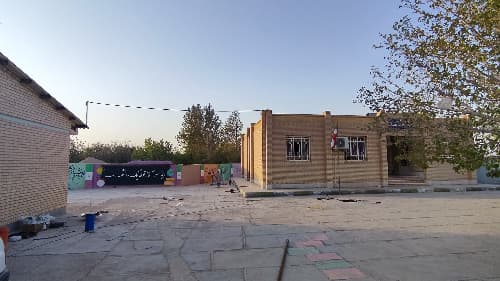 دبستان شهید کامیاب-- طبس-- روستای ده محمد